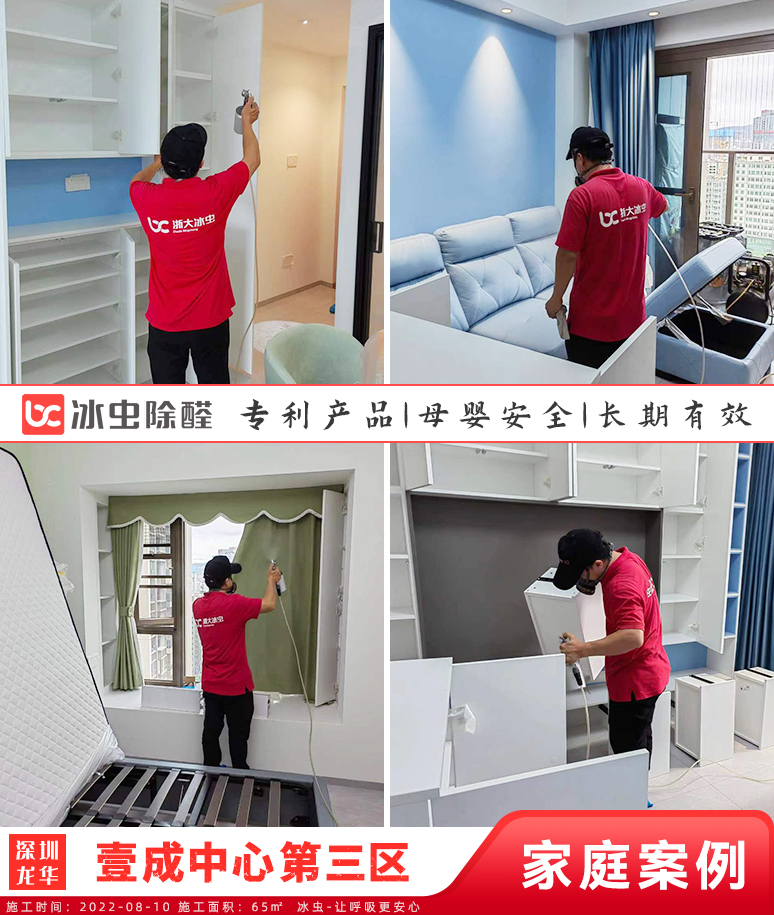 壹成中心第三区--深圳除甲醛