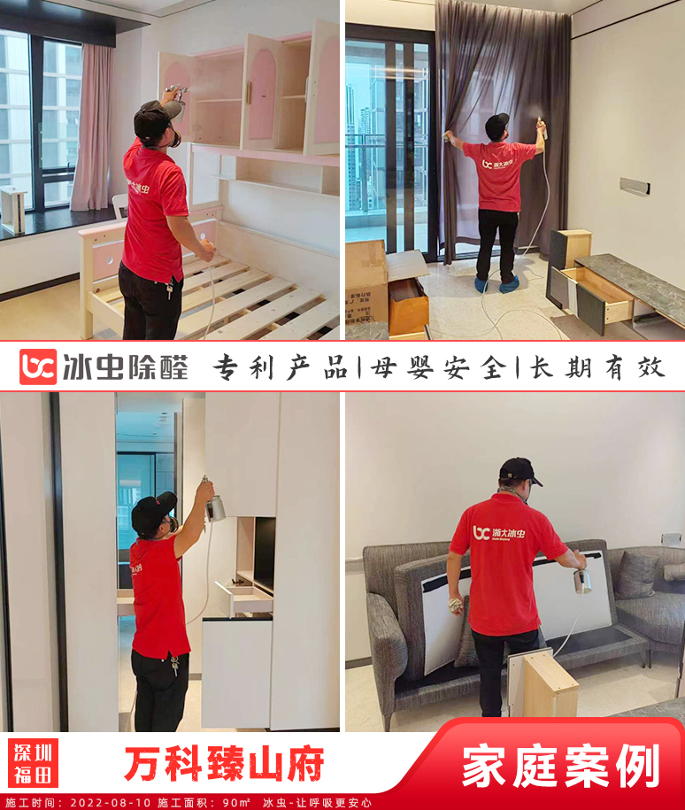 万科臻山府--深圳除甲醛