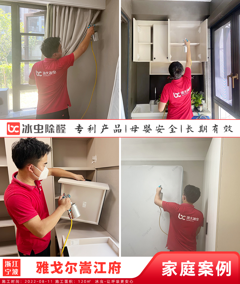 雅戈尔嵩江府--宁波除甲醛